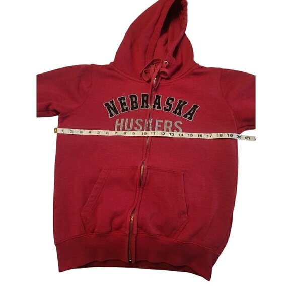 Nebraska Cornhuskers Campus Heritage Women’s Size Medium Bling Zip Sweater - Picture 5 of 9